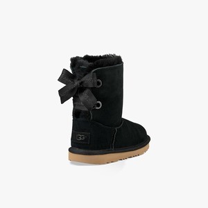 Ugg Customizable Bailey Bow II Klassiska Stövlar Barn Svarta (473628HKC)